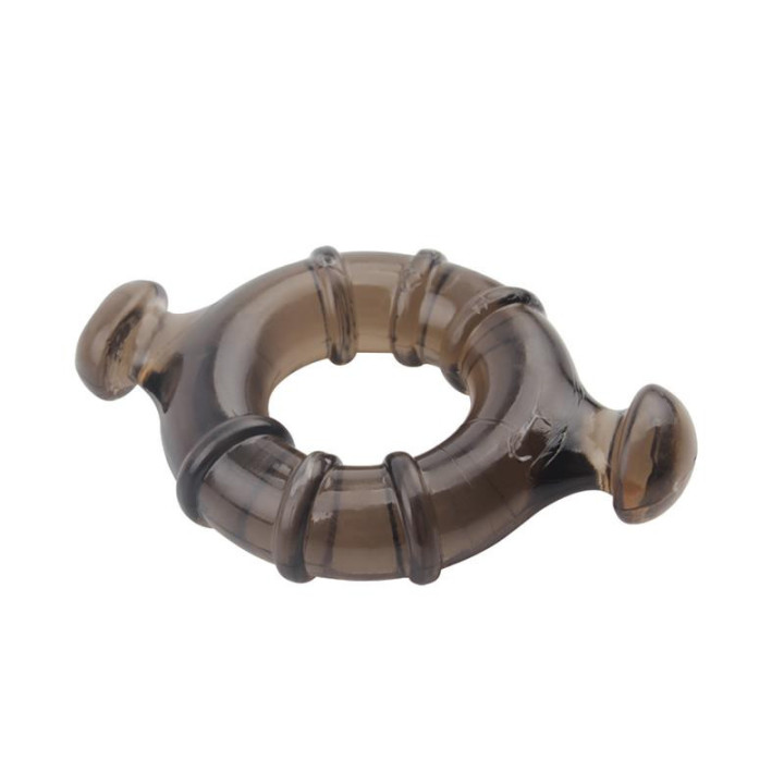 Anneaux pour le Pénis Rudder Noir