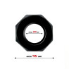 Anneau pour le Pénis Polygonal Super Flexible 2.2 cm Noir