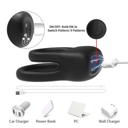 Anneau pour le Pénis avec Vibration
