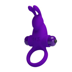Anneau pour le Pénis avec Vibrations Rabbit