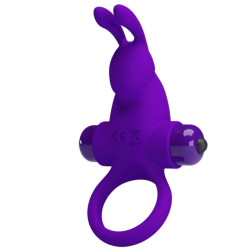 Anneau pour le Pénis avec Vibrations Rabbit