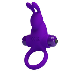 Anneau pour le Pénis avec Vibrations Rabbit