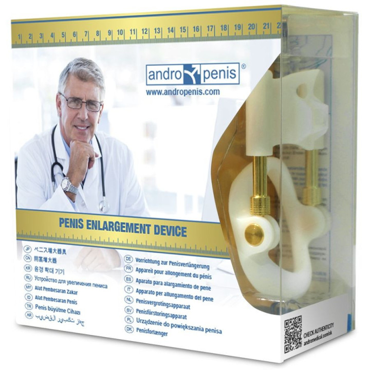 Andropenis Gold, appareil pour allongement du pénis