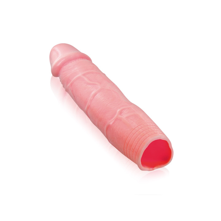 Gaine à pénis réaliste avec tête pleine de 6cm