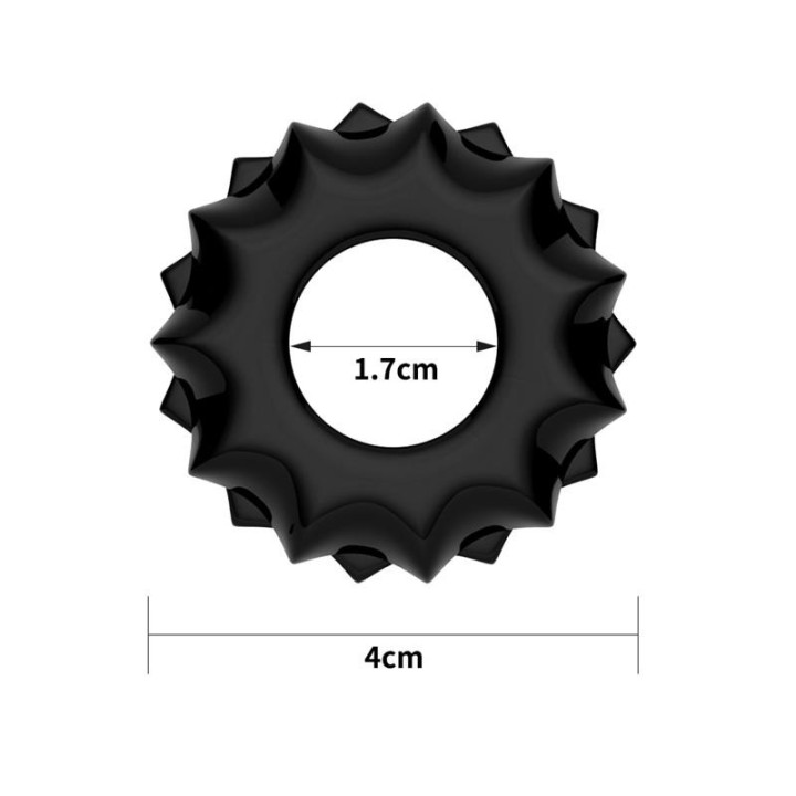 Anneau pour le Pénis Power Plus Noir