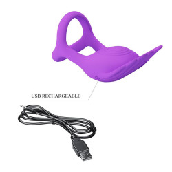 Silas Anneau pour le Pénis Violet