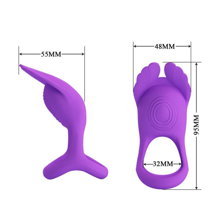 Silas Anneau pour le Pénis Violet