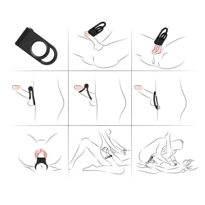 Anneau pour le Pénis avec Vibration