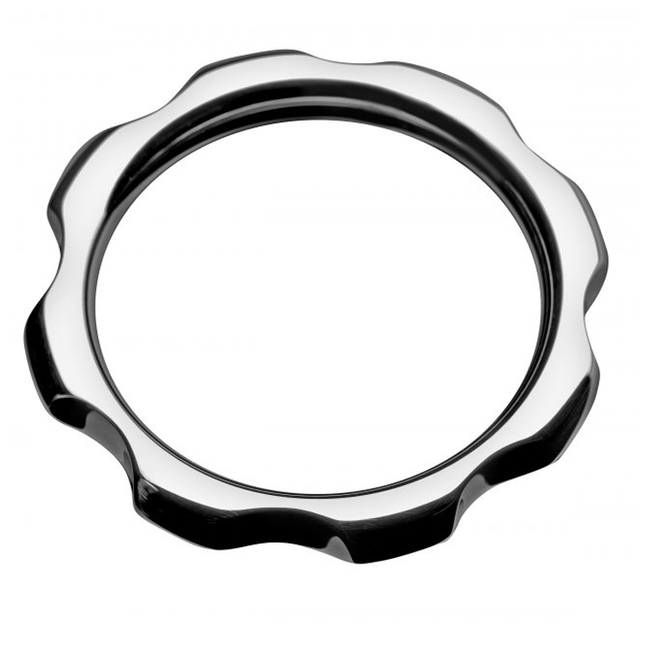 METAL HARD - ANNEAU DE TORQUE EN POUR PÉNIS ET TESTICULES 50MM