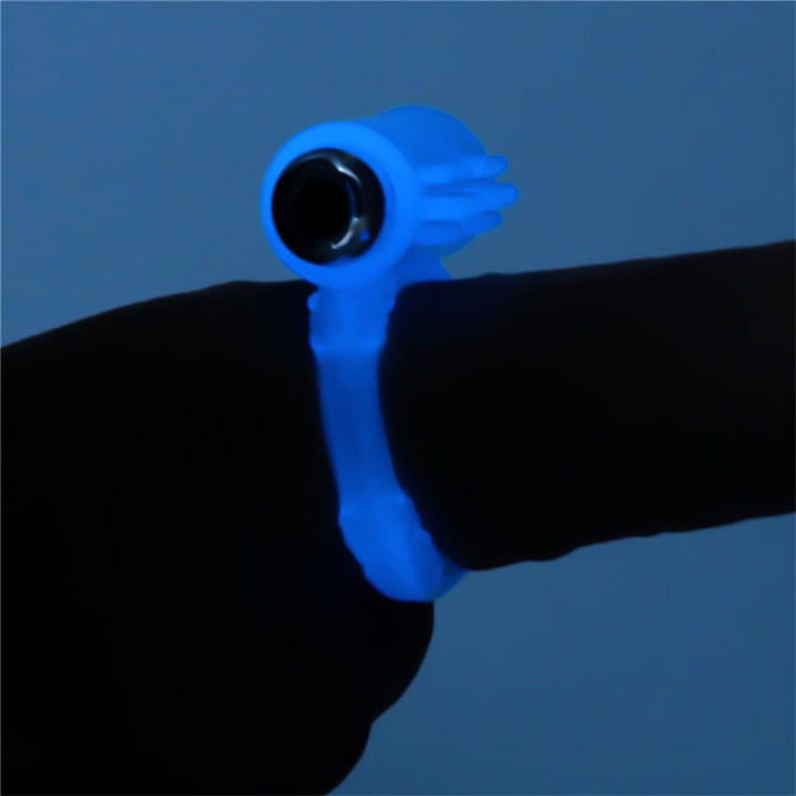 Anneau Vibrant Lumino Play Lumière Bleue