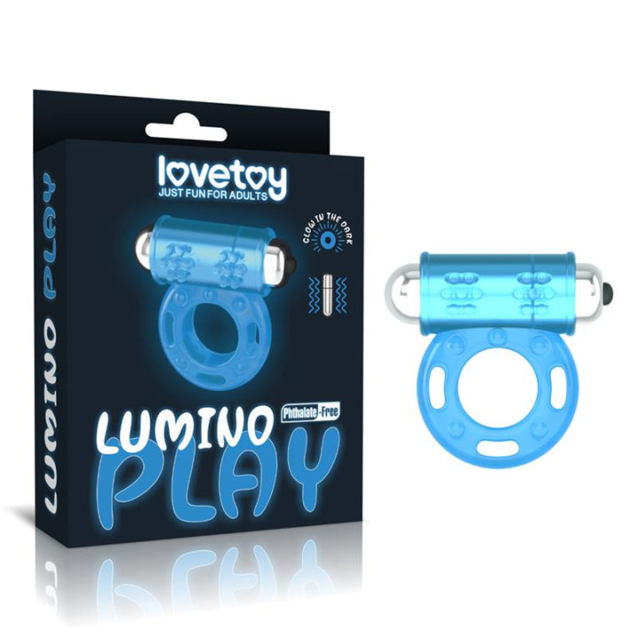 Anneau Vibrant Lumino Play Lumière Bleue