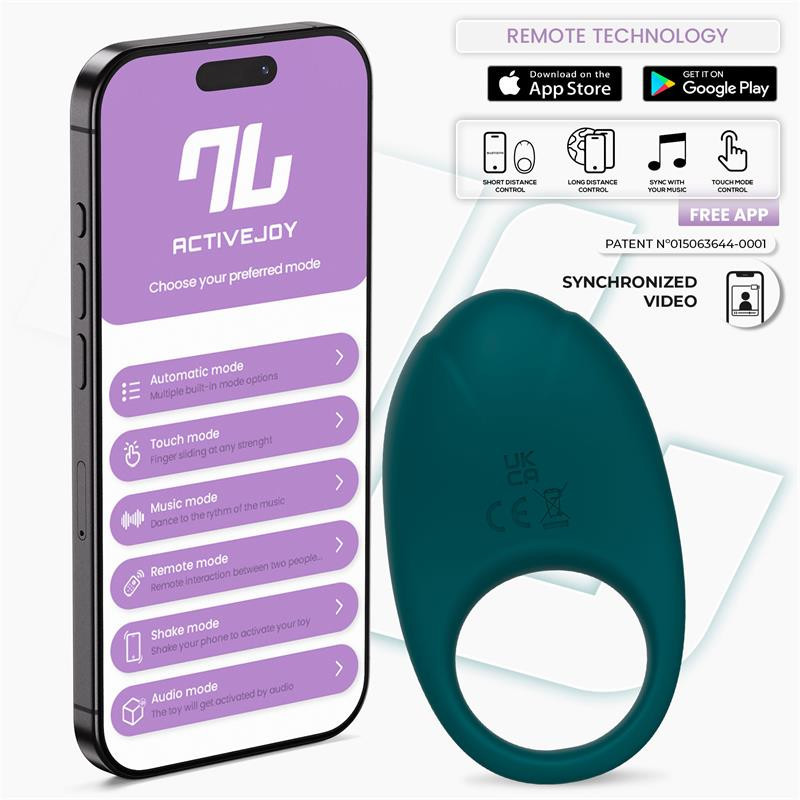 Ringo Anneau Vibrant avec APP Unibody Vert
