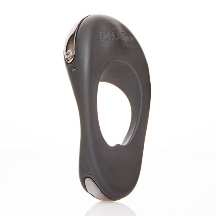 Anneau Vibrant Atom Plus Stimulation Périnéale Noir