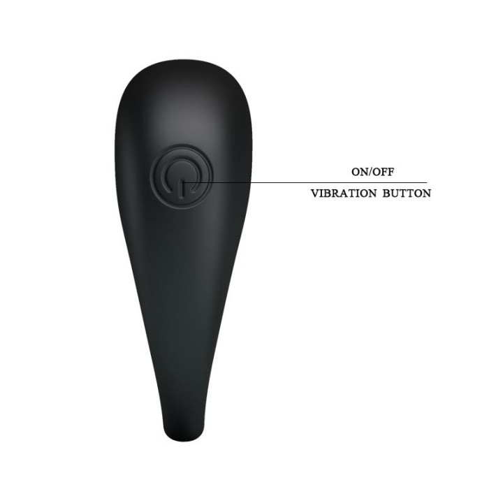 Trap, cockring vibrant en silicone