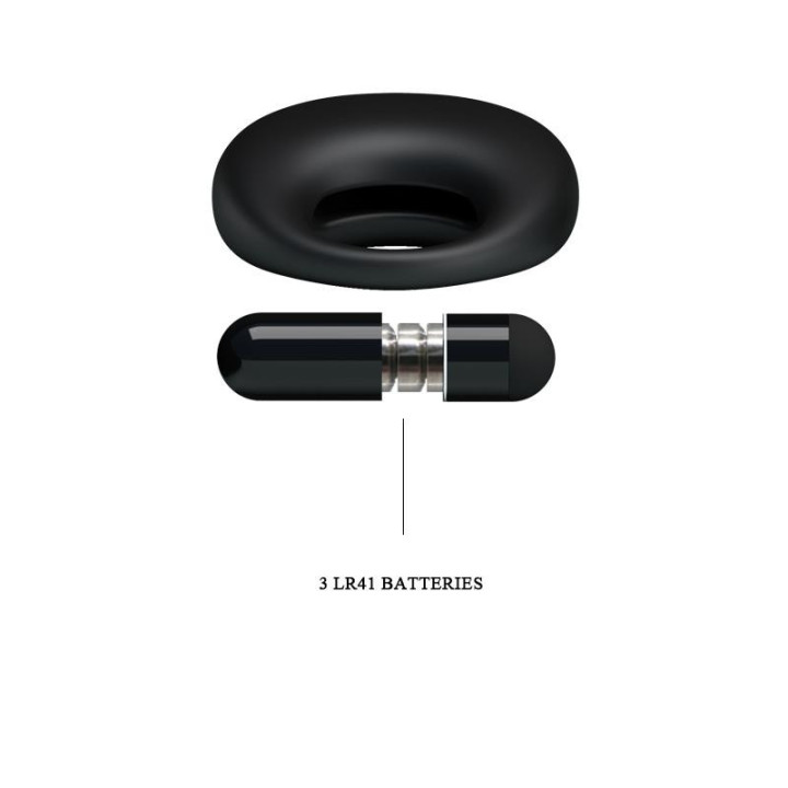 Trap, cockring vibrant en silicone