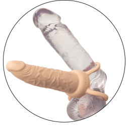 CALEXOTICS - PERFORMANCE MAXX RECHARGEABLE DOUBLE PÉNÉTRATEUR PEAU CLAIRE