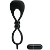 Pretty Love Anneau Vibrant Locker Couleur Noir