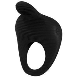 Thimble, cockring vibrant avec stimulateur de clitoris