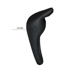 Thimble, cockring vibrant avec stimulateur de clitoris