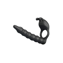 Cockring vibrant et stimulateur couple
