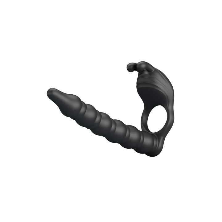 Cockring vibrant et stimulateur couple