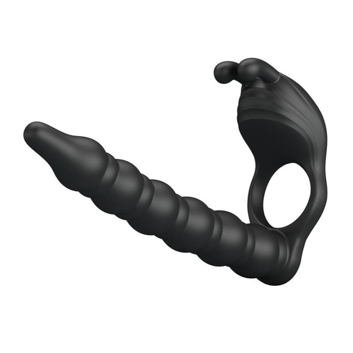 Cockring vibrant et stimulateur couple