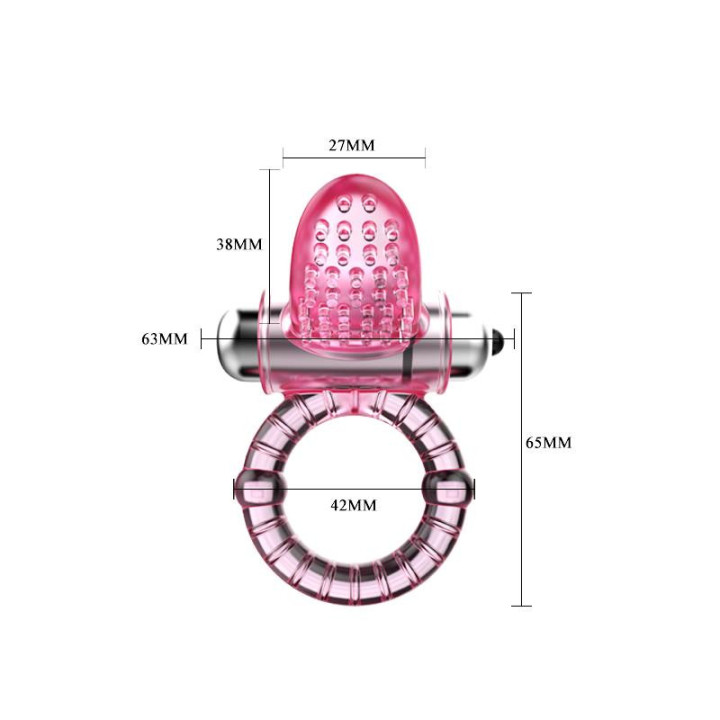 Anneau Vibrant Sweet Rosa