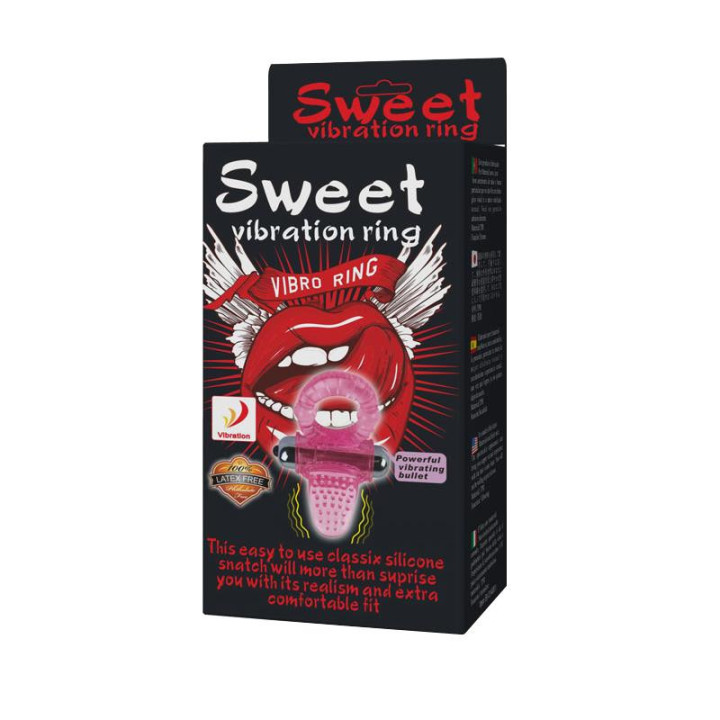 Anneau Vibrant Sweet Rosa