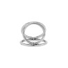 Triple Ring, cockring métal 3 anneaux 4,5/3,2/3,7cm