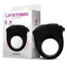 Romeri Anneau + Balle Vibrante Silicone Noir