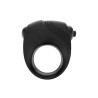 Romeri Anneau + Balle Vibrante Silicone Noir