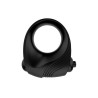 Romeri Anneau + Balle Vibrante Silicone Noir