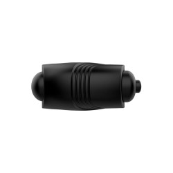 Romeri Anneau + Balle Vibrante Silicone Noir