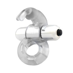Horizon Anneau Vibrant avec Lapin Transparent
