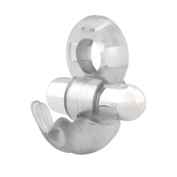 Horizon Anneau Vibrant avec Lapin Transparent