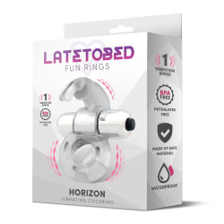 Horizon Anneau Vibrant avec Lapin Transparent