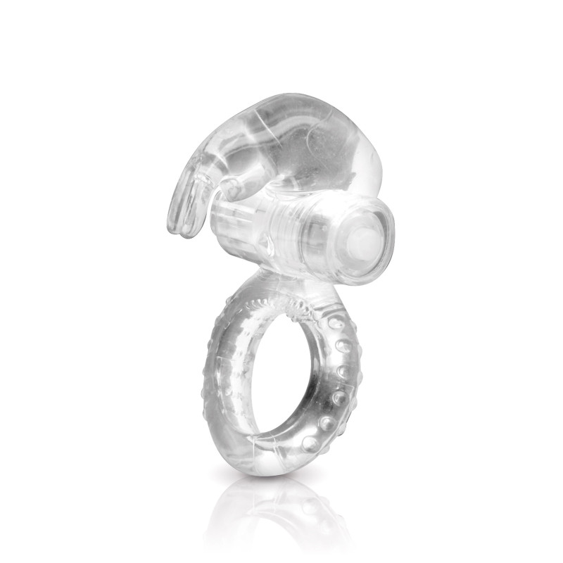 Glamy Ring Vib, cokring vibrant avec lapin stimilateur de clitoris