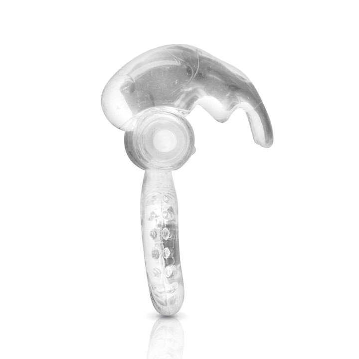 Glamy Ring Vib, cokring vibrant avec lapin stimilateur de clitoris