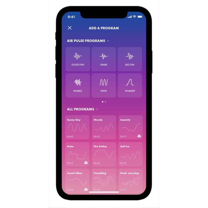 Mighty One Anneau Vibrant avec APP Bleu