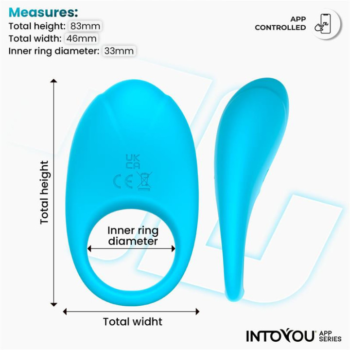 Ringo Anneau Vibrant avec APP Unibody Bleu