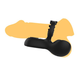 Anneau Vibrant pour Pénis et Testicules Ajustable
