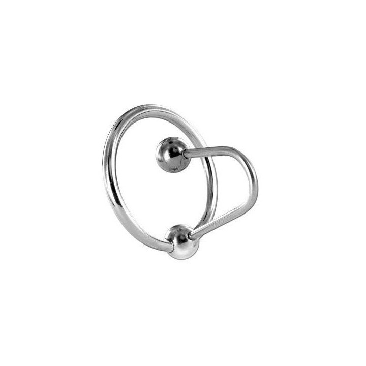 METAL HARD - ANNEAU DE GLAND AVEC BOUCHON