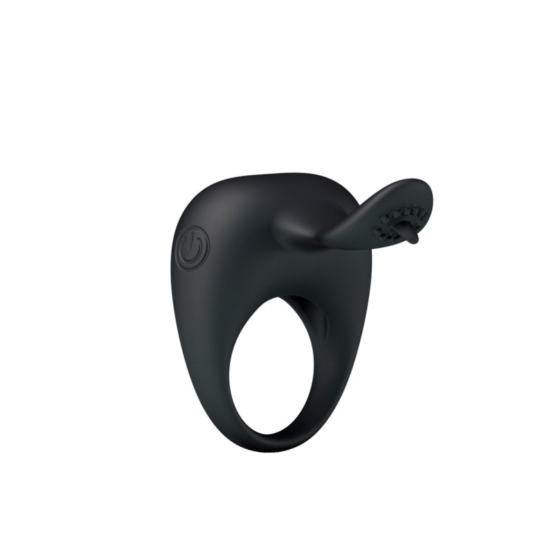 Stimulating Tonguo, cockring vibrant avec stimulateur de clitoris