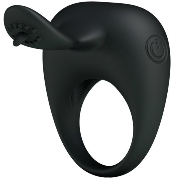 Stimulating Tonguo, cockring vibrant avec stimulateur de clitoris