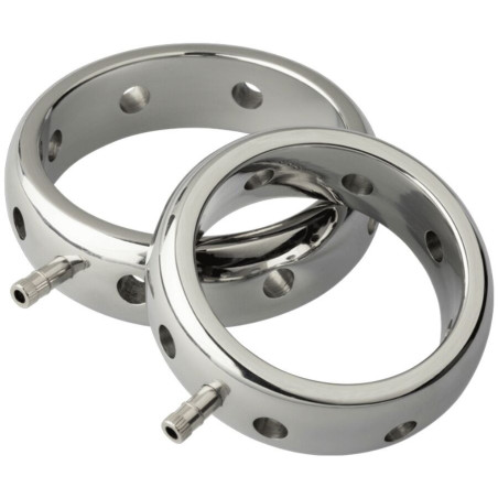 ELECTRASTIM - ANNEAU PÉNIS ÉLECTROMAGNÉTIQUE PRESTIGE EN MÉTAL 46 MM