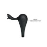 Stimulating Tonguo, cockring vibrant avec stimulateur de clitoris