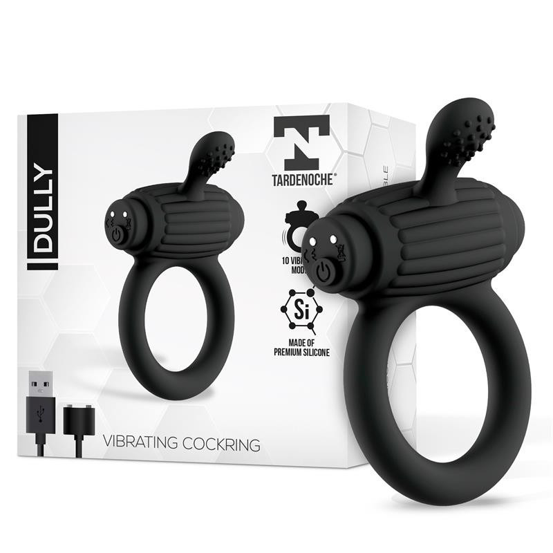 Dully Anneau Vibrant Silicone USB Magnétique