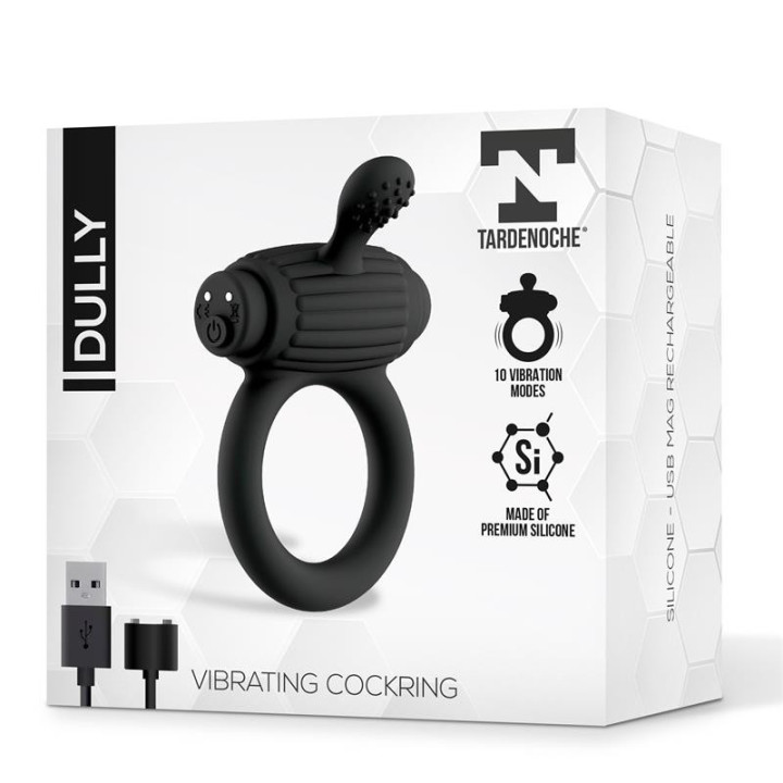 Dully Anneau Vibrant Silicone USB Magnétique