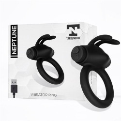Neptune Anneau Vibrant Silicona Rechargeable USB
