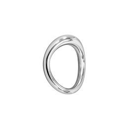 Yoke, cockring métal forme ergonomique diamètre 4,4cm